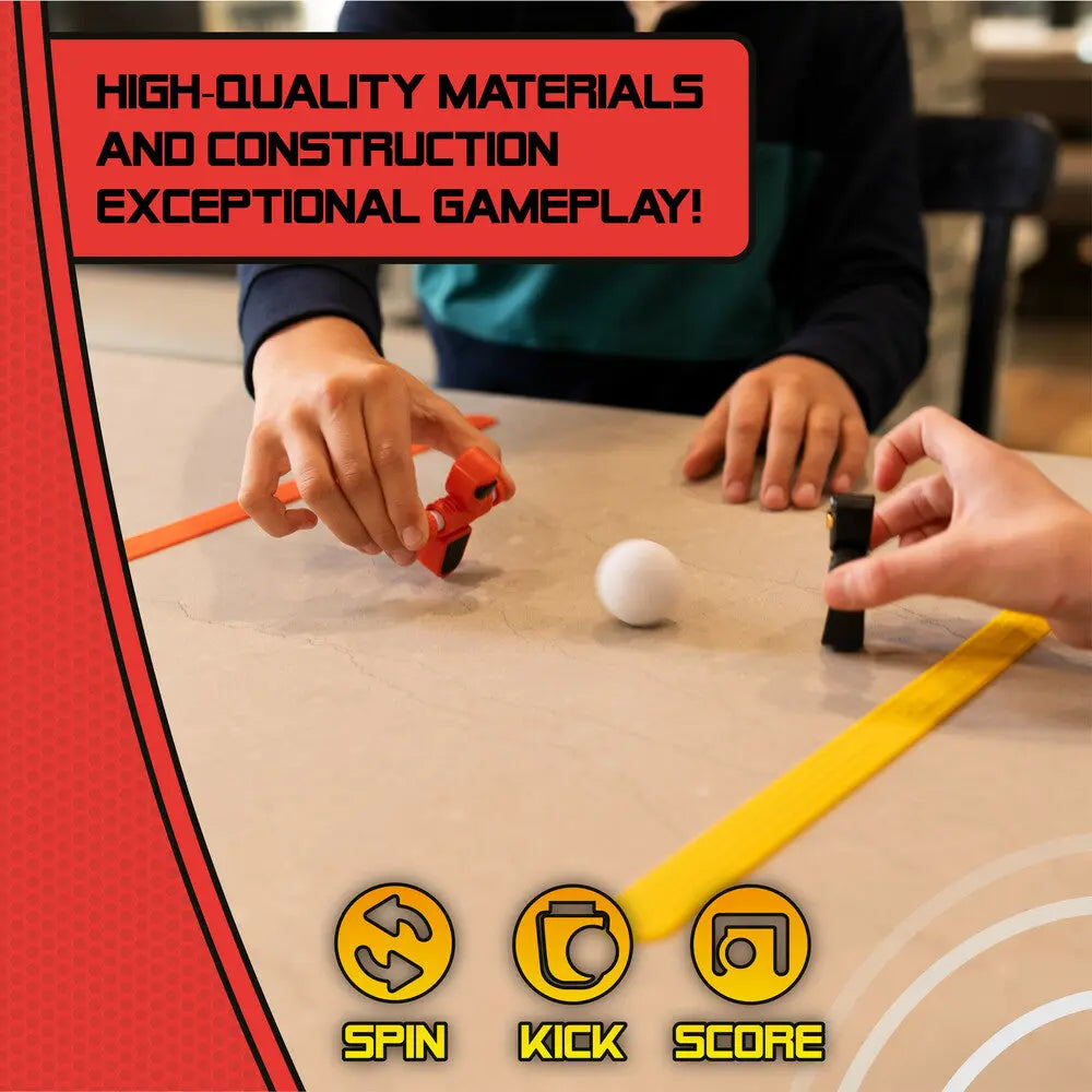 Foosbots 2 Pack – Battle Bots Toy Set for Kids | Fast-Paced Spinning Robot Fighters